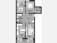 3-комнатная квартира, 69.50 м², 15/16 этаж фото 0