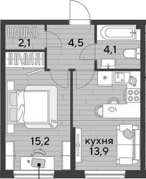 1-комн. квартира фото 0