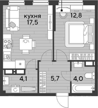 2-комн. квартира фото 0