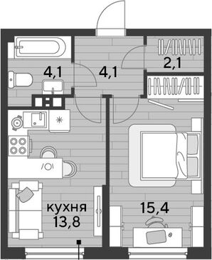 1-комн. квартира фото 0