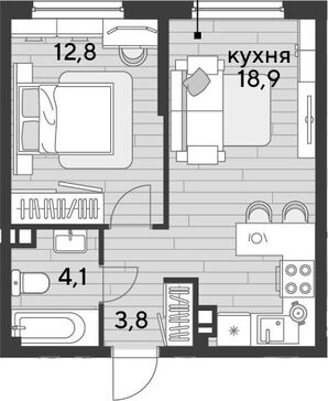 2-комн. квартира фото 0