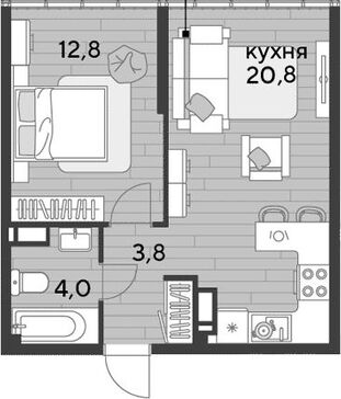 2-комн. квартира фото 0