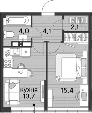 1-комн. квартира фото 0