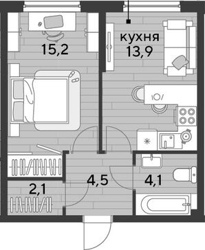 1-комн. квартира фото 0