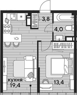 2-комн. квартира фото 0