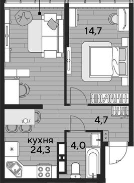 2-комн. квартира фото 0