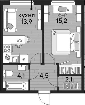 1-комн. квартира фото 0