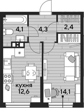 1-комн. квартира фото 0