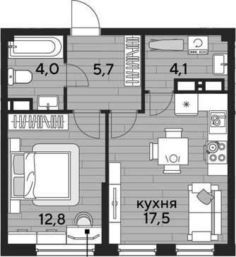2-комн. квартира фото 0