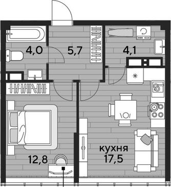 2-комн. квартира фото 0