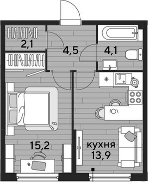 1-комн. квартира фото 0
