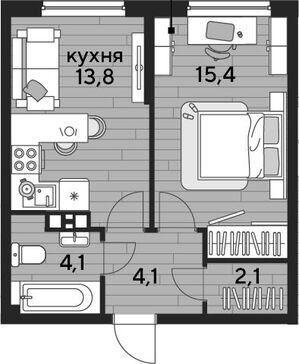 1-комн. квартира фото 0