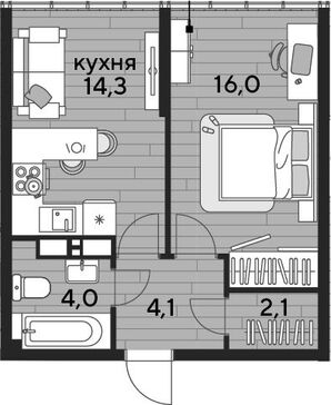1-комн. квартира фото 0