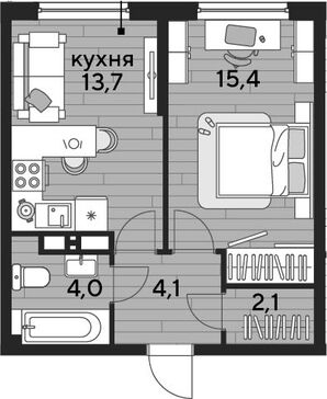 1-комн. квартира фото 0