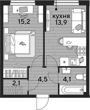 1-комн. квартира фото 0