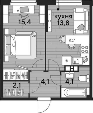 1-комн. квартира фото 0