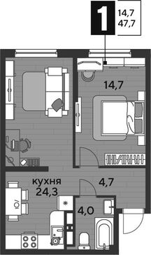 2-комн. квартира фото 0